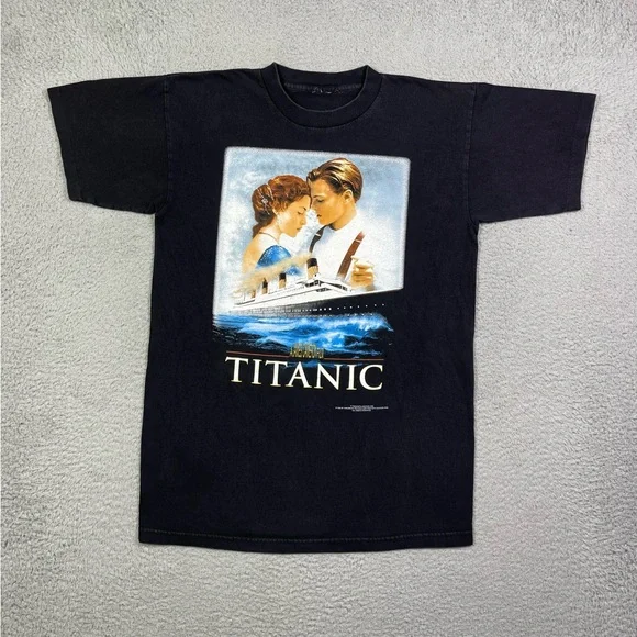 Vintage 1998 Titanic Movie promo T-shirt - Picture 2 of 5